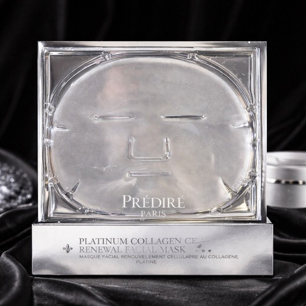 PréDIRE Paris Platinum Collagen Cell Renewal Facial Mask, NEW, $300 MSRP